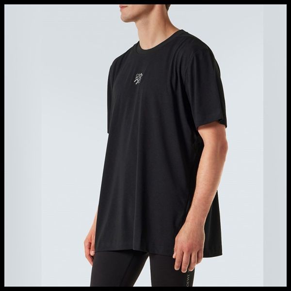 ロエベ on tシャツ コピー active ロゴ ジャージ tシャツ 半袖on0803