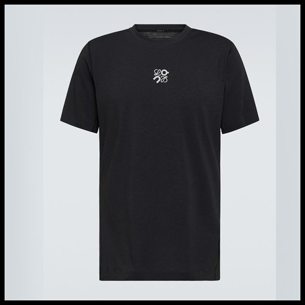ロエベ on tシャツ コピー active ロゴ ジャージ tシャツ 半袖on0803
