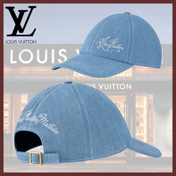 ルイヴィトン キャップ lv デニム ロゴ スーパーコピー m7533m