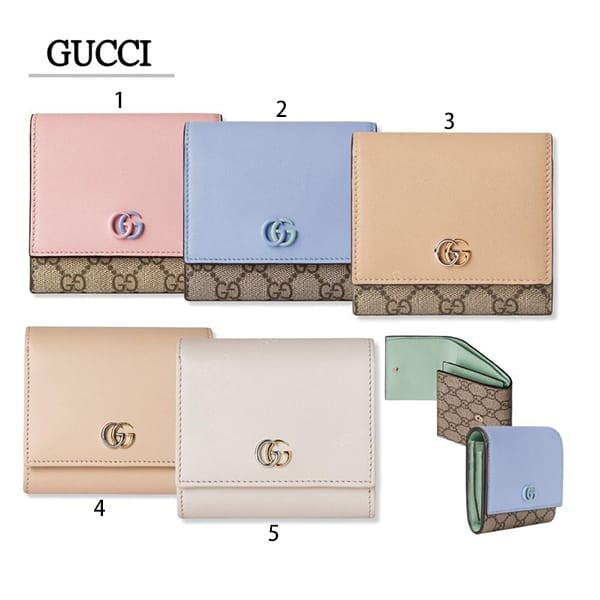 グッチ 偽物 ダブルg チェーンウォレット 折りたたみ 5色 790062 0qg0g 1712