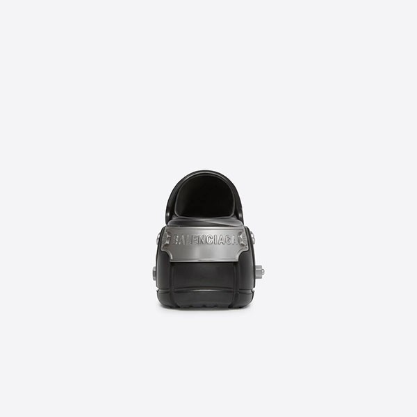 バレンシアガ HARDCROCS サンダル ラバー ブラック 偽物 687398W1S8N1081