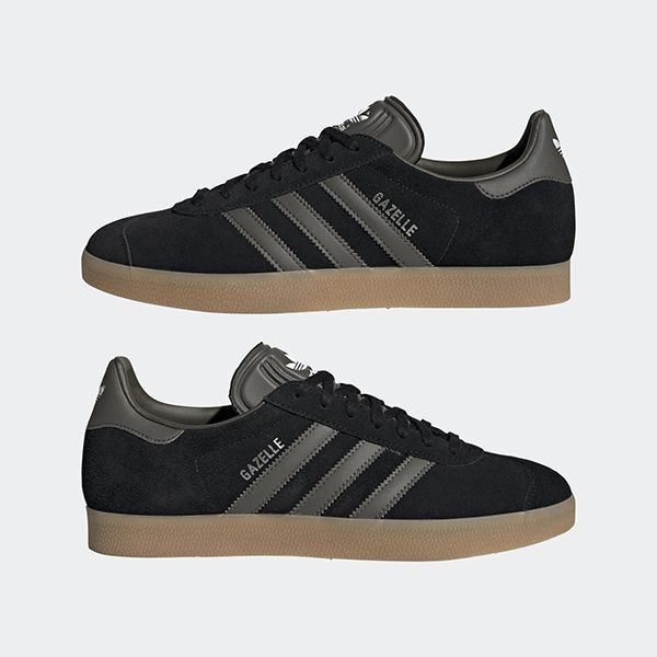 トレンド感たっぷりアディダス ガゼル 偽物 originals gazelle black◆gx2210