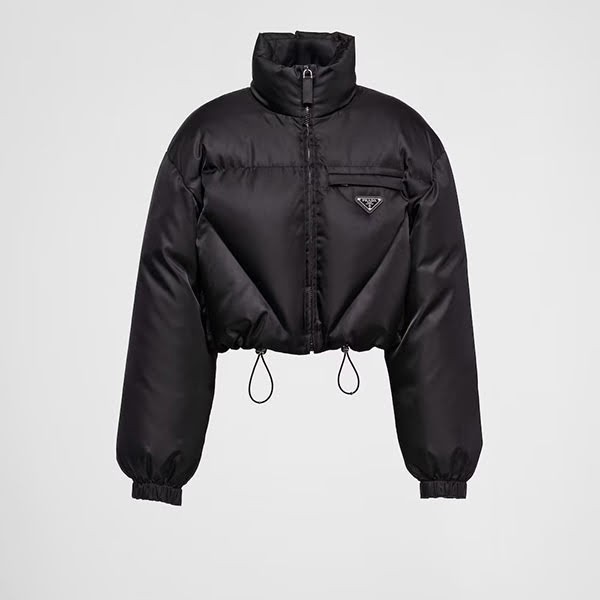 プラダ re-nylon gabardine downショートダウンジャケット 291953_1wq8_f0002