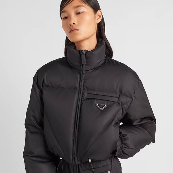 プラダ re-nylon gabardine downショートダウンジャケット 291953_1wq8_f0002