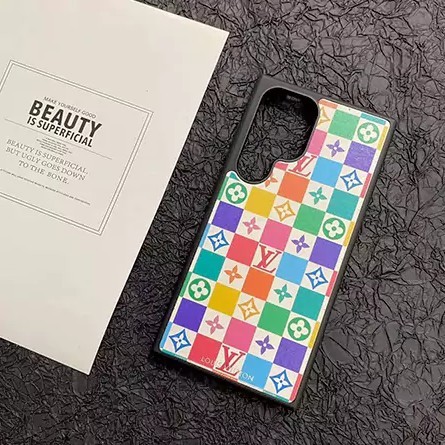 ルイヴィトン 風 スマホケース galaxy s24/s24 ケースultra s23/s23 plus w24122301