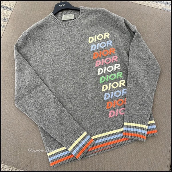 ☆超人気☆ディオール ウール & カシミヤ セーター N級品 413M649AT774_C886
