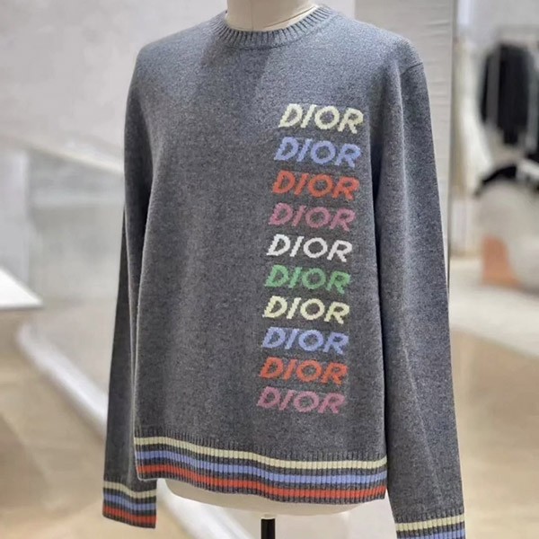 ☆超人気☆ディオール ウール & カシミヤ セーター N級品 413M649AT774_C886