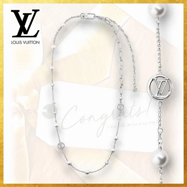 パロディ素敵♪【ルイヴィトン】ネックレス コピー LV ミックス チェーンズ M02516