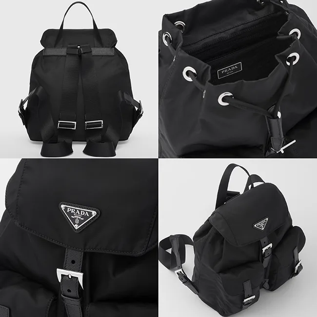 [通販]プラダ スモール Re-Nylon コピー バックパック 1BZ677