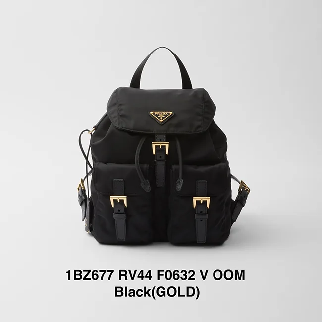 [通販]プラダ スモール Re-Nylon コピー バックパック 1BZ677