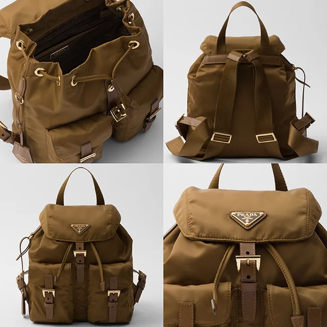 [通販]プラダ スモール Re-Nylon コピー バックパック 1BZ677