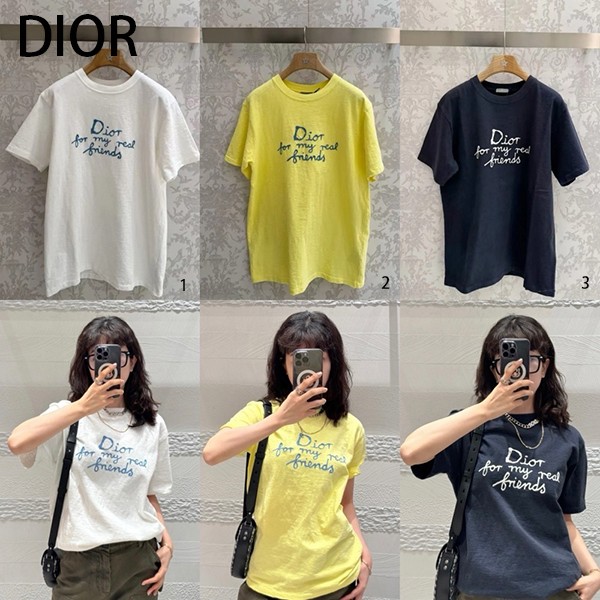 送料無料ディオール AND HYLTON NEL Tシャツ スーパーコピー 3色 583J696A0849_C580