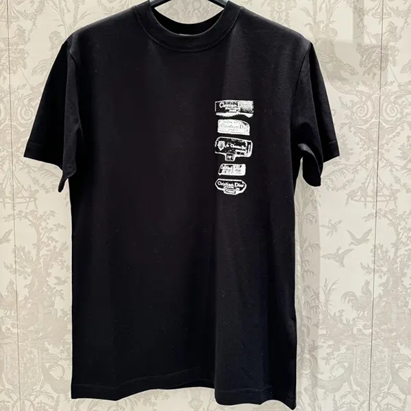 ディオール Archives Labels コットン Tシャツ コピー 513J696A0677