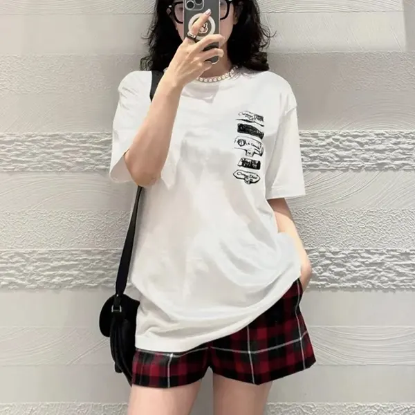 ディオール Archives Labels コットン Tシャツ コピー 513J696A0677