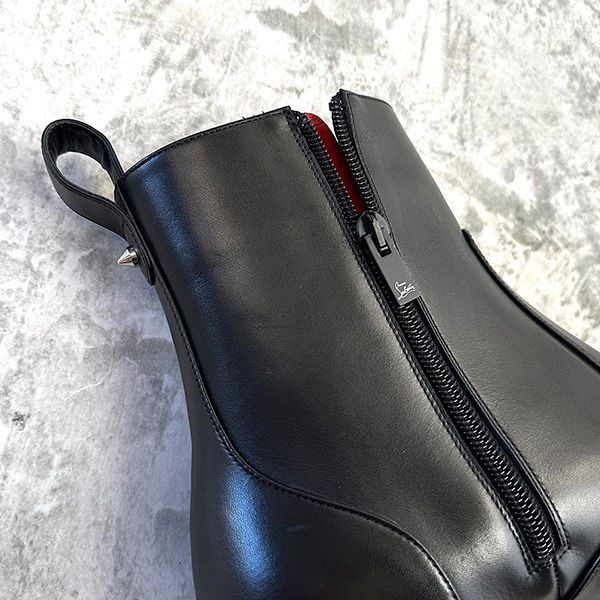 追跡付クリスチャン ルブタン MAYERSWING FLAT CALF ブーツ 偽物 cl25310