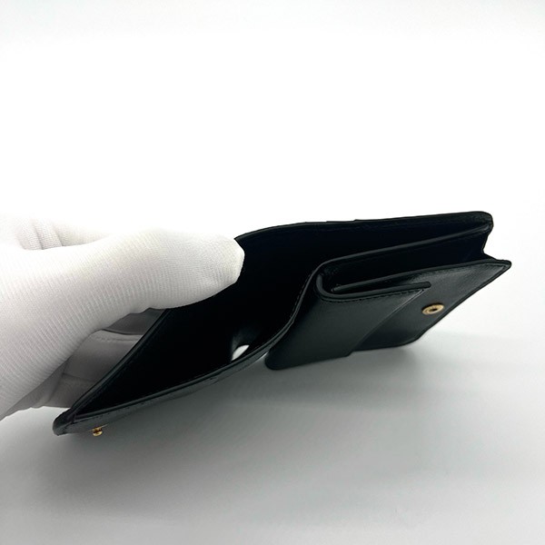 残り僅かバレンシアガ 二つ折り財布 コピー BLACK 594216 2AAXQ 1000