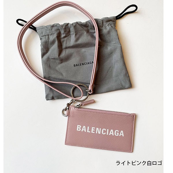 バレンシアガ ネックストラップ付カードコインケース コピー 25031309