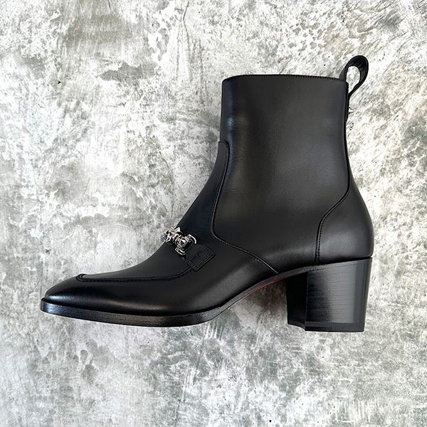 追跡付クリスチャン ルブタン MAYERSWING FLAT CALF ブーツ 偽物 cl25310