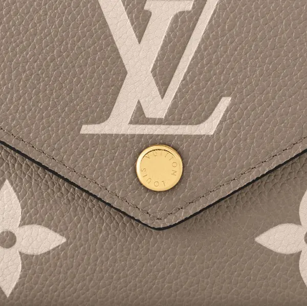 人気 2025 ルイヴィトン ヴィクトリーヌ 三つ折り財布 コピー 2色 M80968 M81861