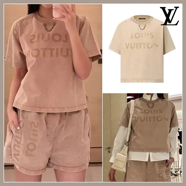 【即発】ルイヴィトン ヴィンテージ風Tシャツ スーパーコピー 1AHISV
