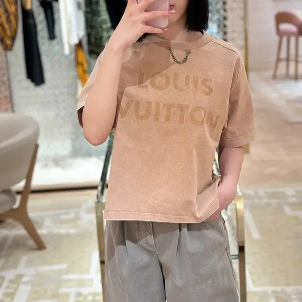 【即発】ルイヴィトン ヴィンテージ風Tシャツ スーパーコピー 1AHISV