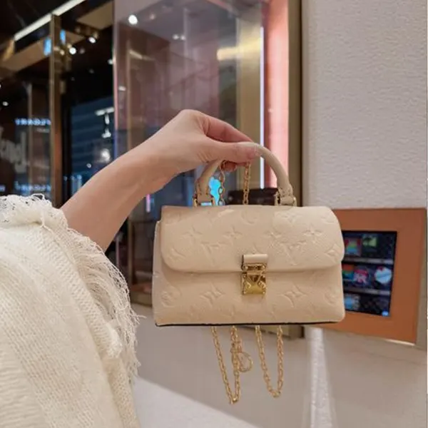 海外限定品♪ ルイヴィトン ナノマドレーヌ ハンドバッグ 偽物 2way M12144