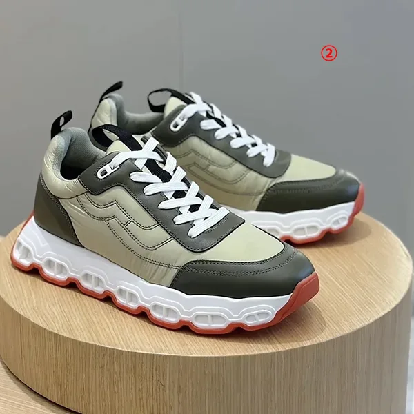 【限定カラー】【スポーティ】エルメス スニーカー N級品 カーフスキン H241903ZH