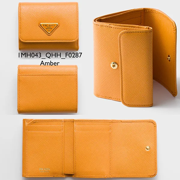 激安価格！プラダ サフィアーノ コンパクト財布 コピー ★全色 p2505082