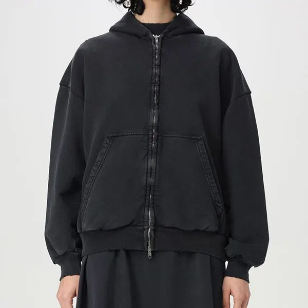 【ブティック】＊バレンシアガ パーカー 偽物＊Painted ジップ Hoodie アーキタイプフリース 803264TRVU11041