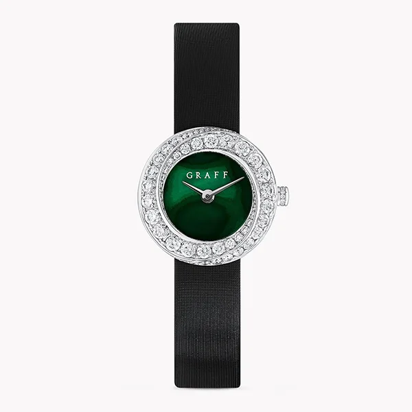 希少色グラフ スパイラル ウォッチ パチモン 23 mm★GSP23WGD