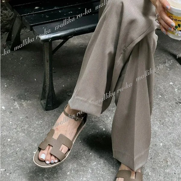 即納でお届け【エルメス】サンダル・サントリーニ コピー H182139Z