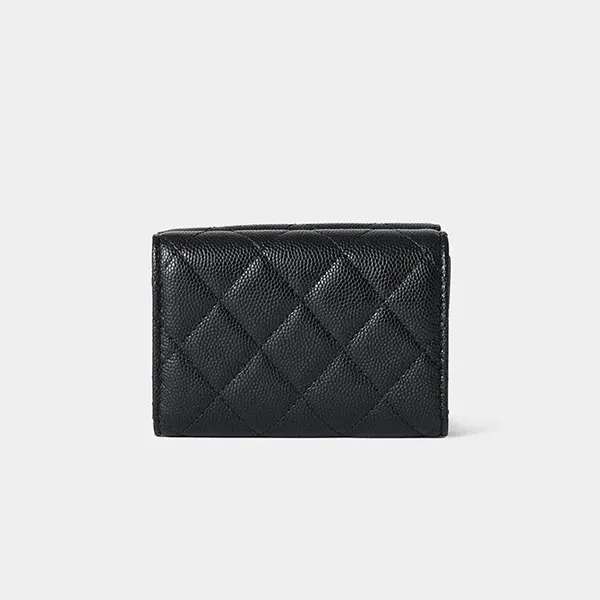 シャネル 偽物♡三つ折り財布 キルティングレザー AP0230 Y33352
