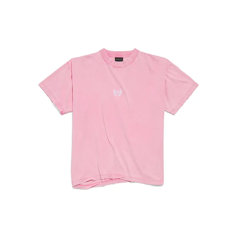 【追跡付き発送で安心】バレンシアガ Laurel Classic Boxy Tシャツ パロディ ドライジャージー 2色 blsj1514215
