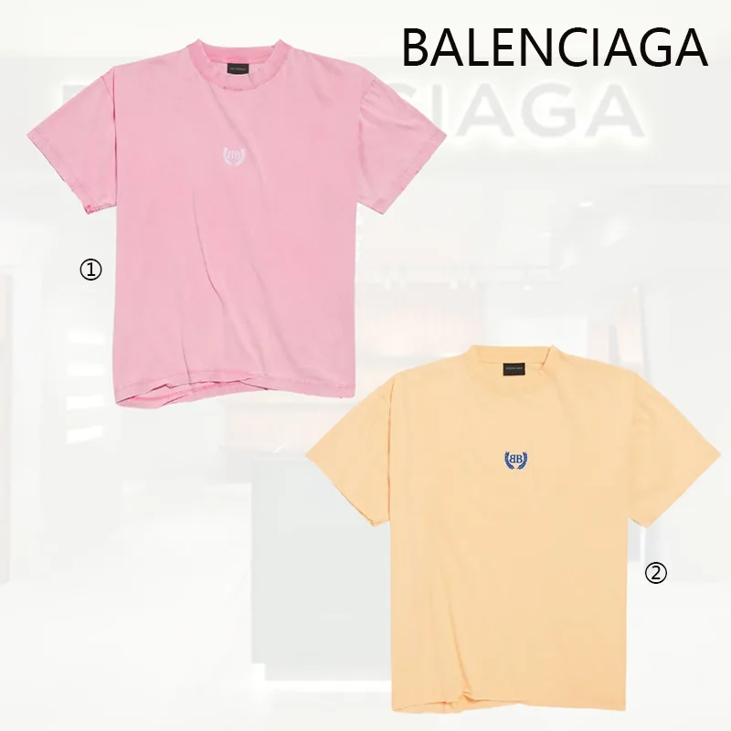 【追跡付き発送で安心】バレンシアガ Laurel Classic Boxy Tシャツ パロディ ドライジャージー 2色 blsj1514215