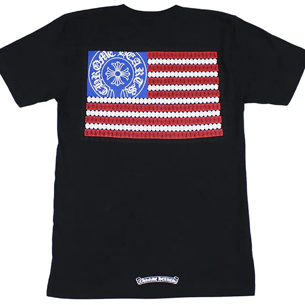 クロムハーツ Tシャツ コピー American Flag ダガー S/S TEE 2571616