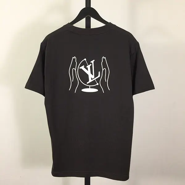 ルイヴィトン ウォッシュドプリンテッド コットンTシャツ 1AHCLA