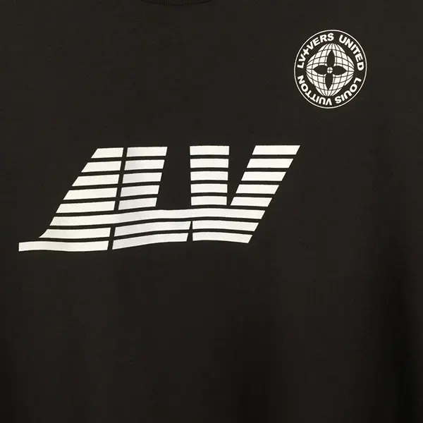 ルイヴィトン ウォッシュドプリンテッド コットンTシャツ 1AHCLA