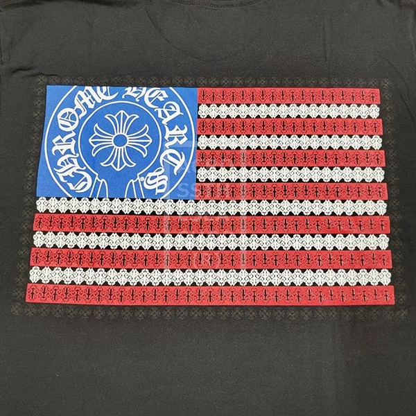 クロムハーツ Tシャツ コピー American Flag ダガー S/S TEE 2571616