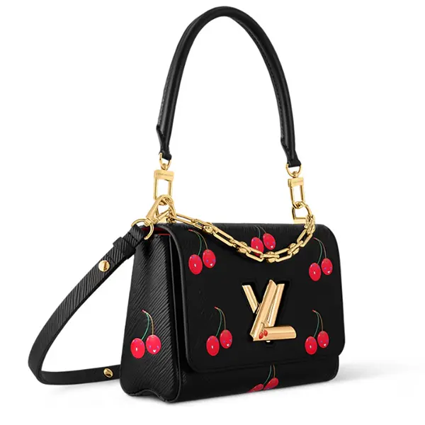 (セールで破格)ルイヴィトン LV × TM ツイスト MM ブラック M14094