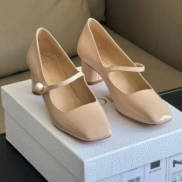 ディオール Jolie パンプス コピー ベージュ KCV138VNI_S18U