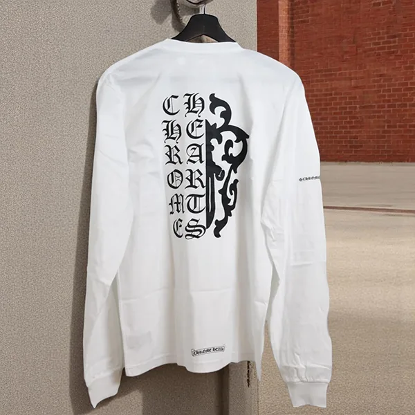 欲しい♡超限定♪クロムハーツ★Black Sword ロングスリーブTシャツ 激安 ホワイト ch2571612