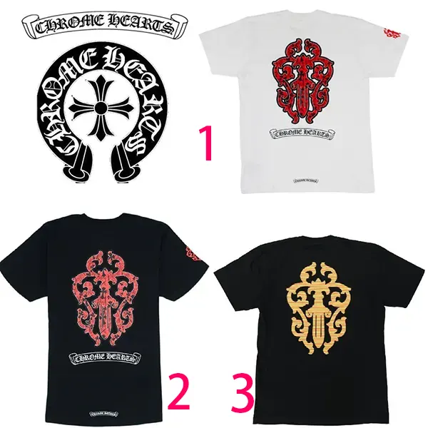 クロムハーツ Dagger T-Shirt Tシャツ コピー w25071705