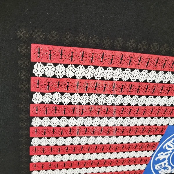 クロムハーツ Tシャツ コピー American Flag ダガー S/S TEE 2571616