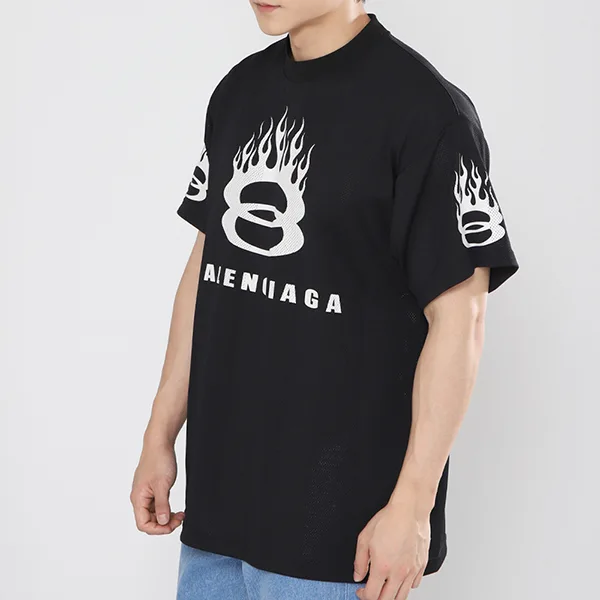 2025SS★バレンシアガ★バーニング ユニティ オーバーサイズ Tシャツ 偽物 bl2572
