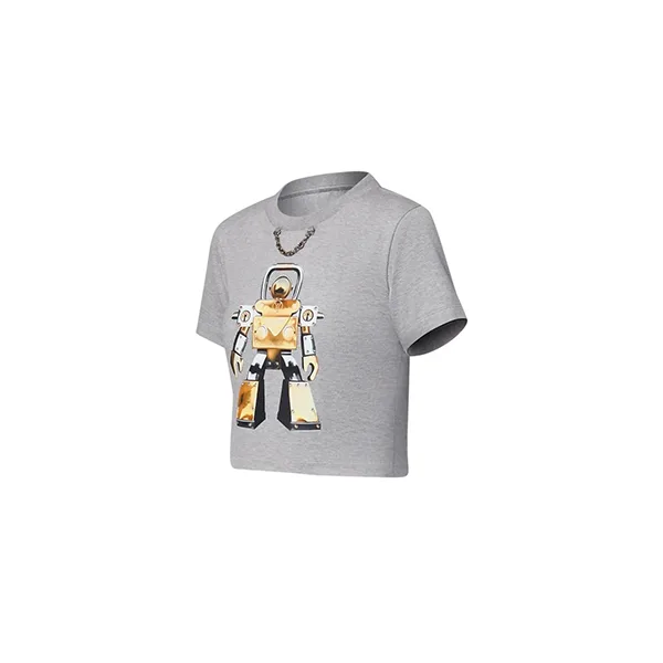 大人気！ルイヴィトン Ｔシャツ パチモン 1AI43【遊び心あるロボットプリントが魅力】