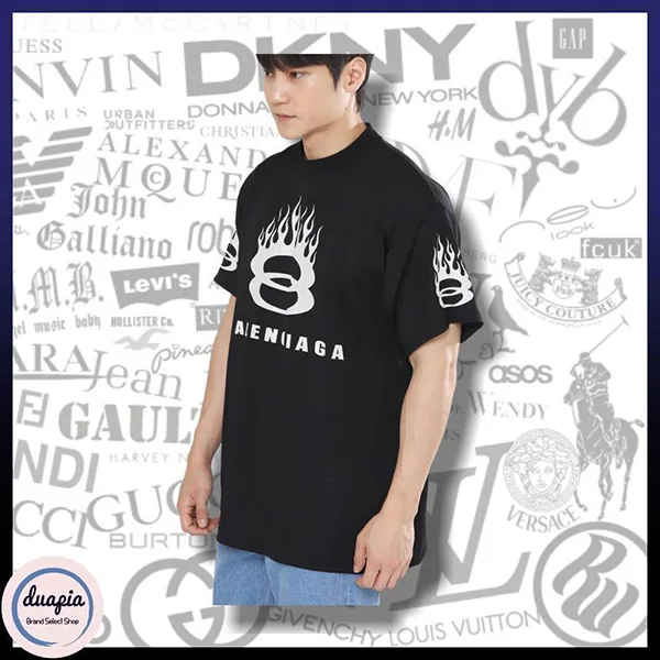2025SS★バレンシアガ★バーニング ユニティ オーバーサイズ Tシャツ 偽物 bl2572