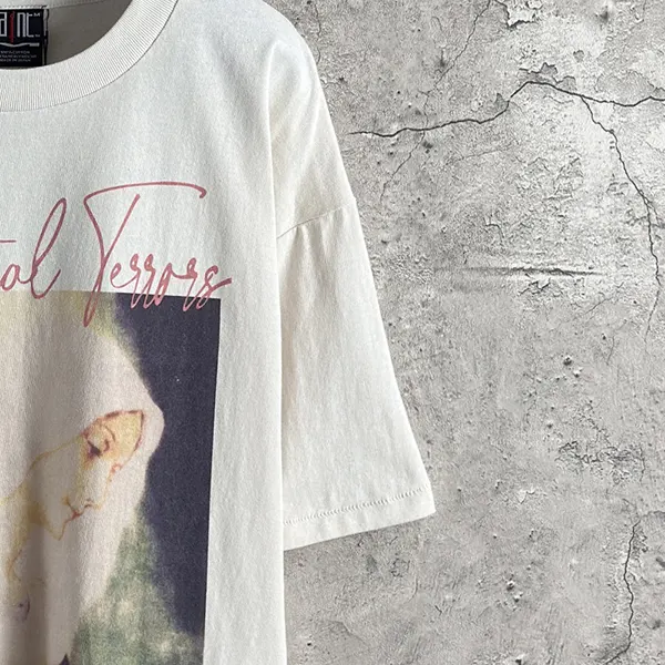 【コーデを格上げ】 セントマイケル  聖母マリア Tシャツ w25080715