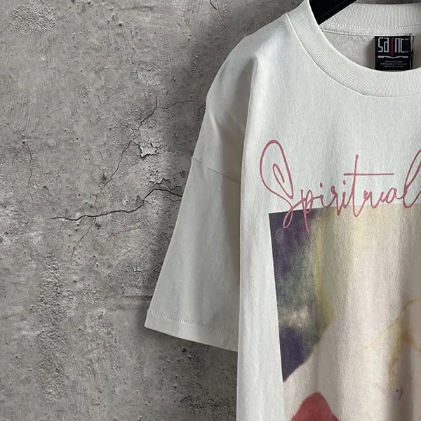 【コーデを格上げ】 セントマイケル  聖母マリア Tシャツ w25080715