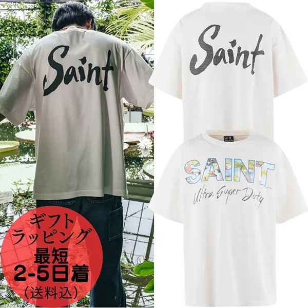 送料無料 セントマイケル TEE / Tシャツ w25080707