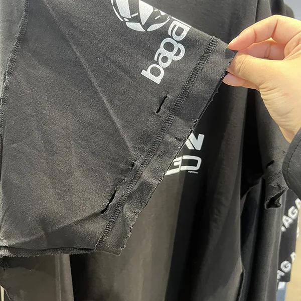追跡付【バレンシアガ】Inside Out ヴィンテージ風 Tシャツ 偽物 787358 TQVG1 1569